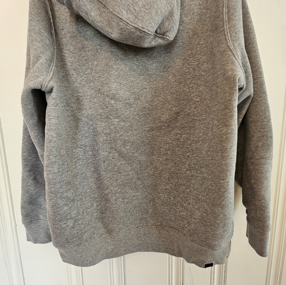 Used Medium Men's Gray Bench Pullover Hoodie - Picture 14 of 15